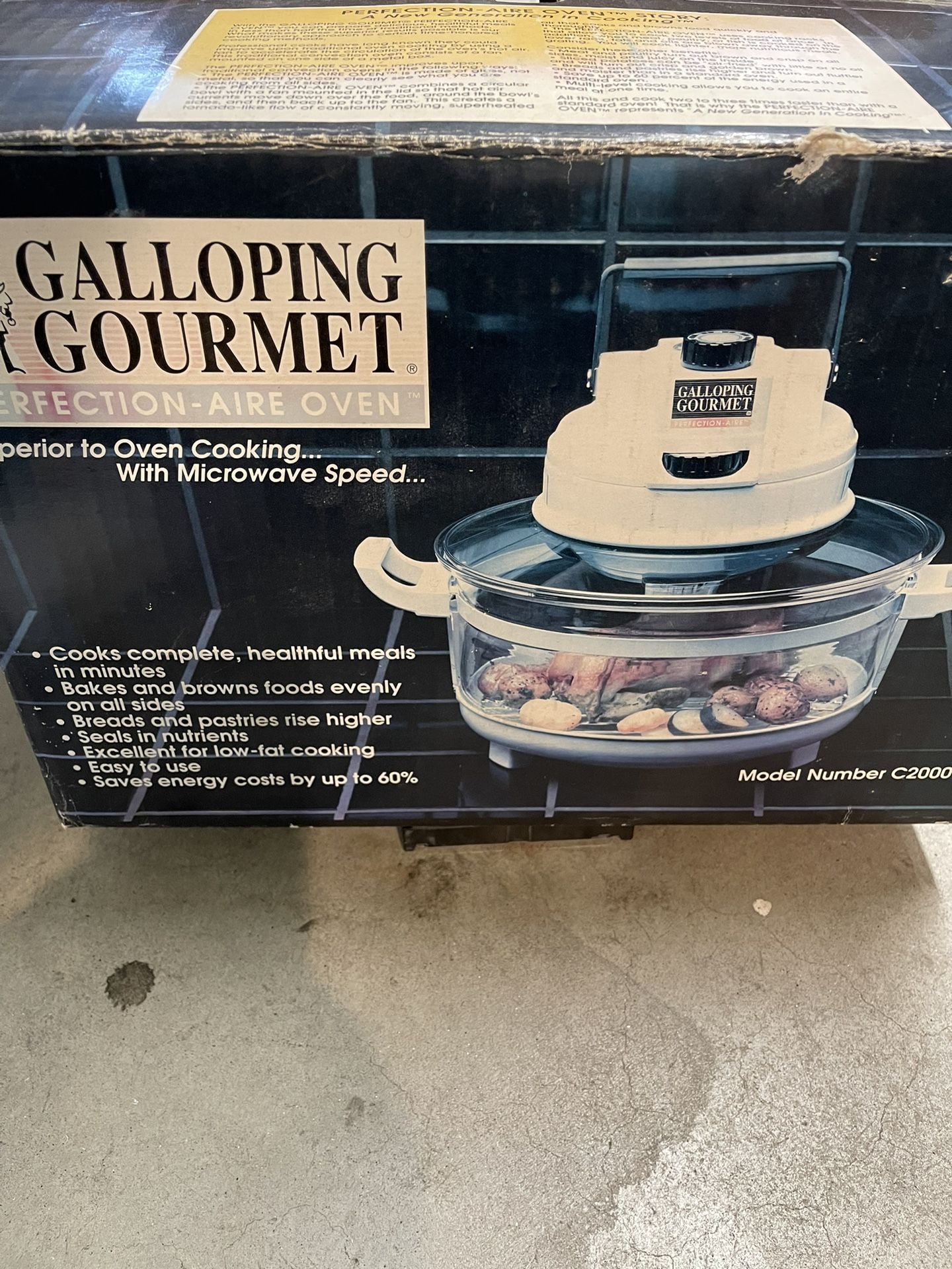 Galloping Gourmet Perfection Aire Oven