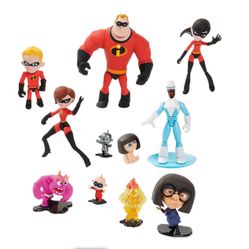 Disney Store Exclusive: PIXAR TOYBOX Incredibles 2 Collection - Three Sets