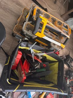 DeWalt Tool Organizers and Tool Bag Lot
