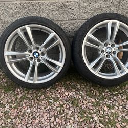 22 inch BMW-1 rear and 1 front