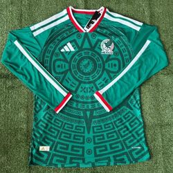 MEXICO LONG SLEEVE PLAYER VERSION JERSEYS