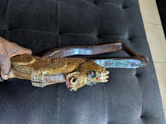 Handmade dragon cane