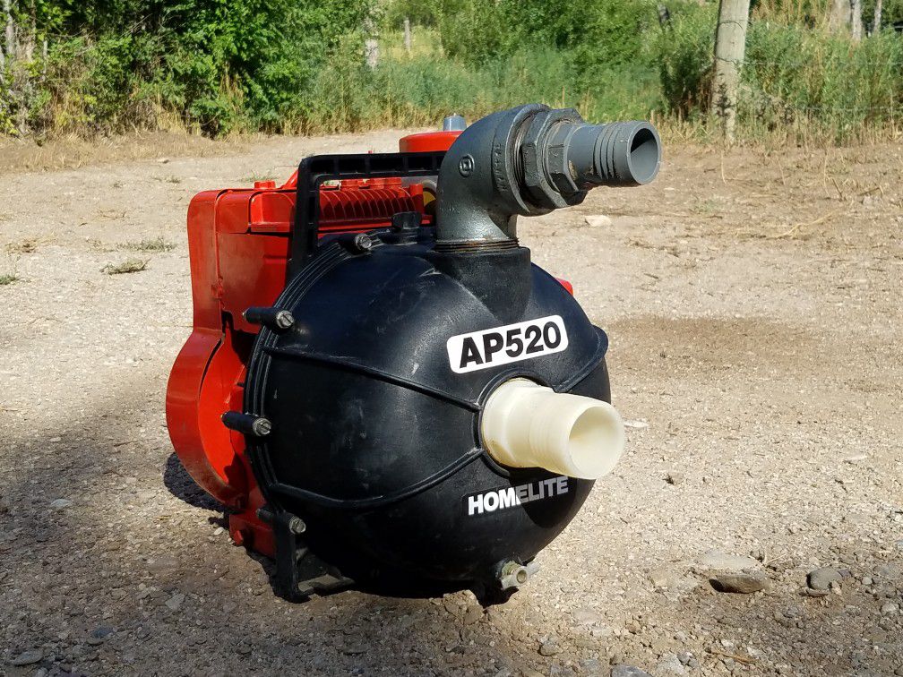 Homelite AP520/Briggs & Stratton water pump