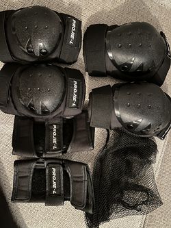 Helmet, Knee Pads, Elbow Pads, Wrist Guard Bike Rollerblading