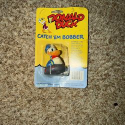 New!! Donald Duck Vintage Catch ‘Em Fishing Bobber Children's Kids