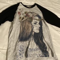 Lana Del Rey Baseball T-Shirt