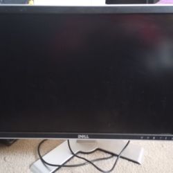 Dell Computer Monitor 20 1/2 Inches - 21 Inches Across Side To Side