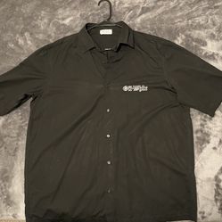 Off-White Dress Up Shirt - Short Sleeves. Size 42
