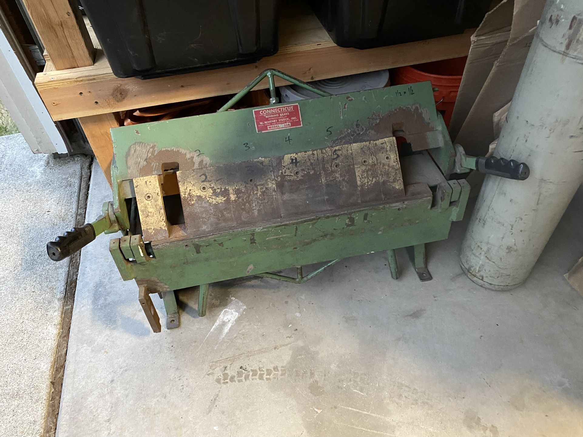 Sheet Metal Brake Bender