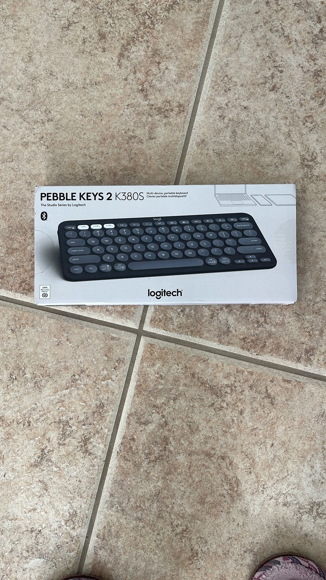 Pebble Keys 2 - Logitech Wireless Keyboard