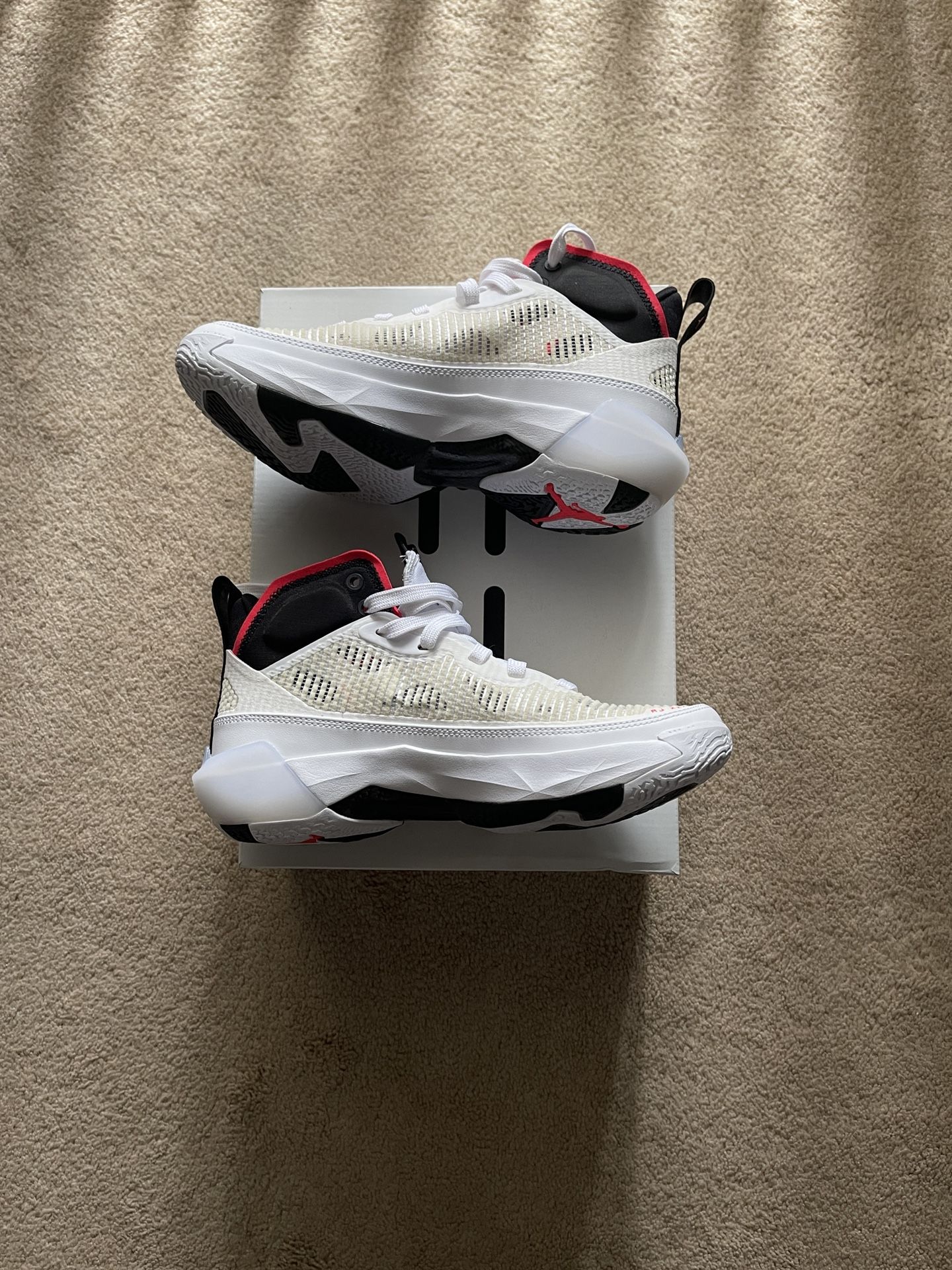 New Jordan AJ 37 Black/Siren Red/White Size 4 for Sale in Irvine, CA