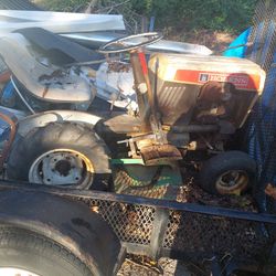 Tractor Mower Vintage Cranks And Possibly Runs $50