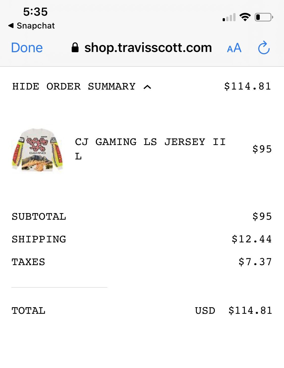 Cactus jack travis Scott fortnite gaming jersey