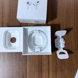 Apple AirPods Pro Original Box with Charging Cable and Extra Ear Tips – No AirPo