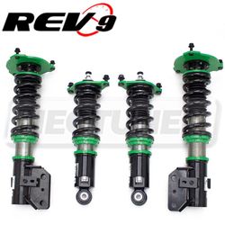 REV9 R9-HS2-045 HYPER-STREET II DAMPER LOWERING COILOVERS KIT STRUT SHOCK SPRING CAMBER PLATE SUSPENSION FOR Subaru WRX (VA1) / WRX STI (VA2) 15-21