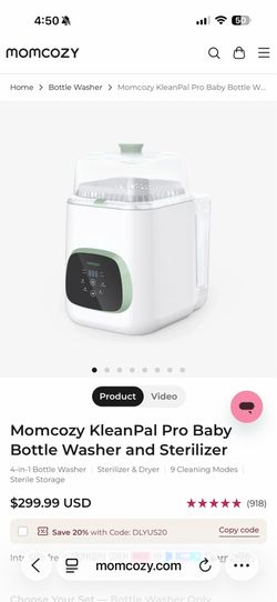 Momcozy Bottle Washer and Warmer