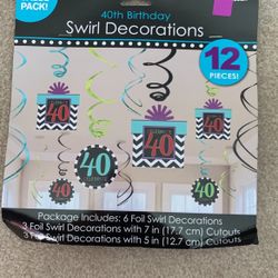 New 40th Decorations