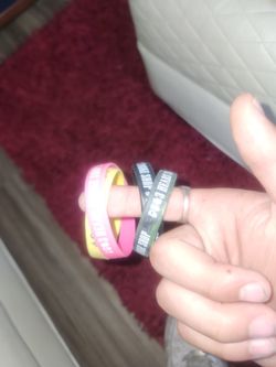 Rubber Braclets