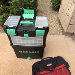 Wheeled Toolbox and Tool Bag