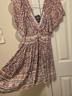 Floral print Rayon dress