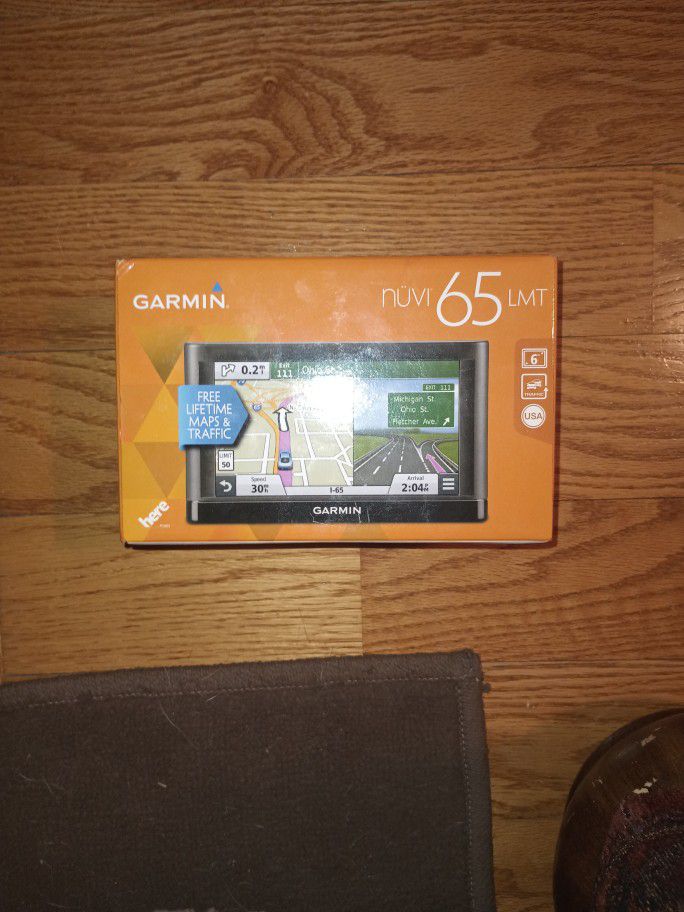 New Garmin Nuvi 65 Touchscreen GPS Navigation 