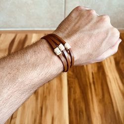 Leather Bracelet 