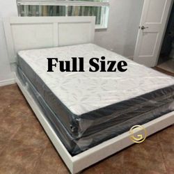 Full Size Mattress Set – Medium Comfort – BEDFRAME NOT INCLUDED