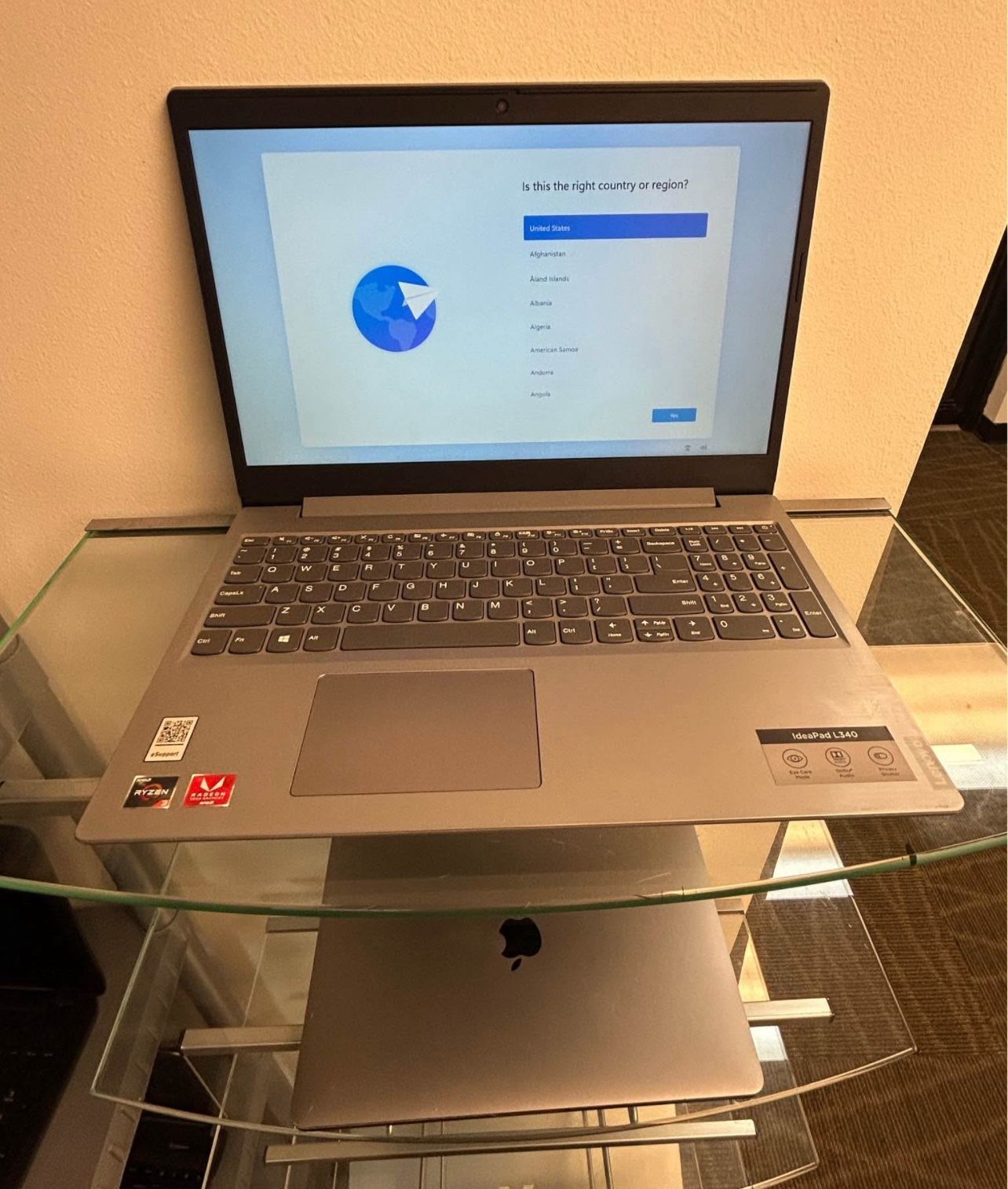 15” Lenovo Ideapad RYZEN Windows 11 Laptop (ready to use)