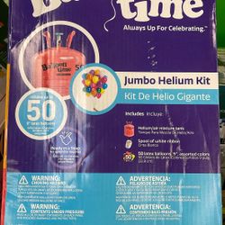 Balloon Time Jumbo Helium Kit