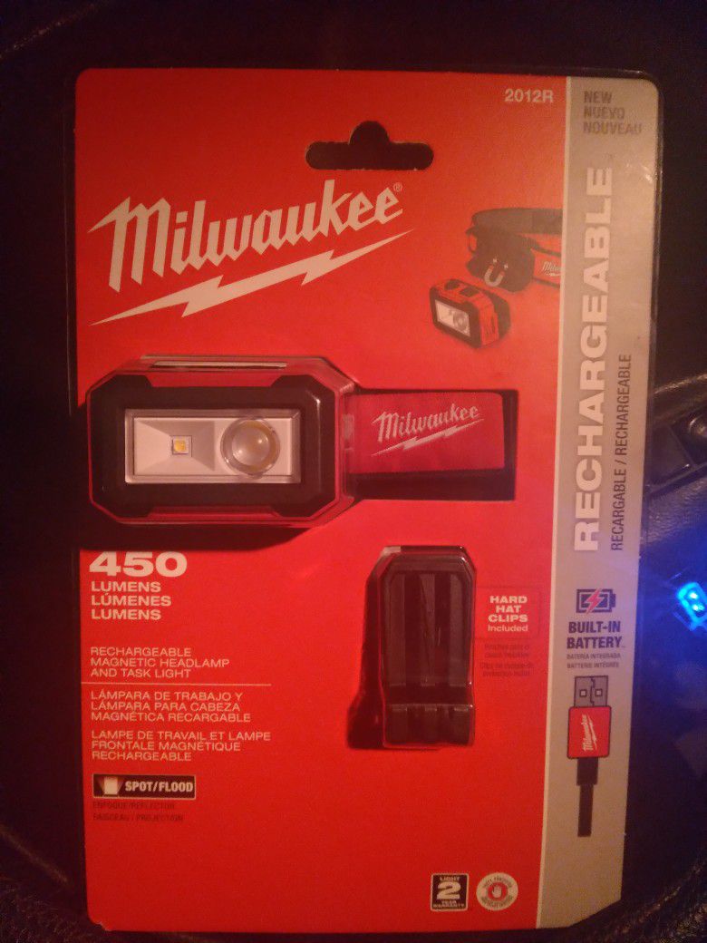 Milwaukee 450lumens Headlamp