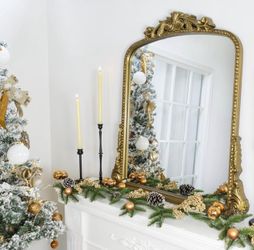 Gold Ornate Mirror - New in box