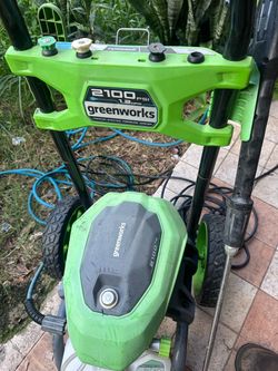 Greenworks 2100 PSI Electric Pressure Washer – Works Great