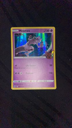 Mewtwo Halloween 2022 Card