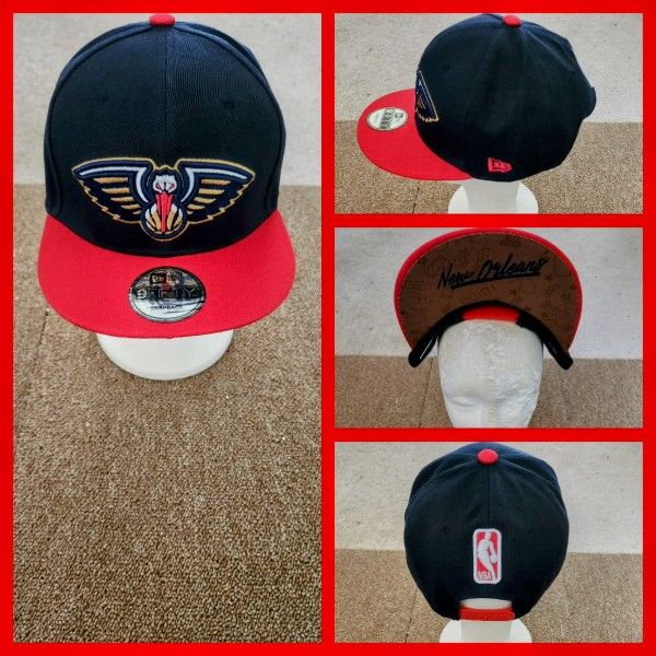 NEW ORLEANS PELICANS NBA BASKETBALL 🏀 SNAPBACK HAT.