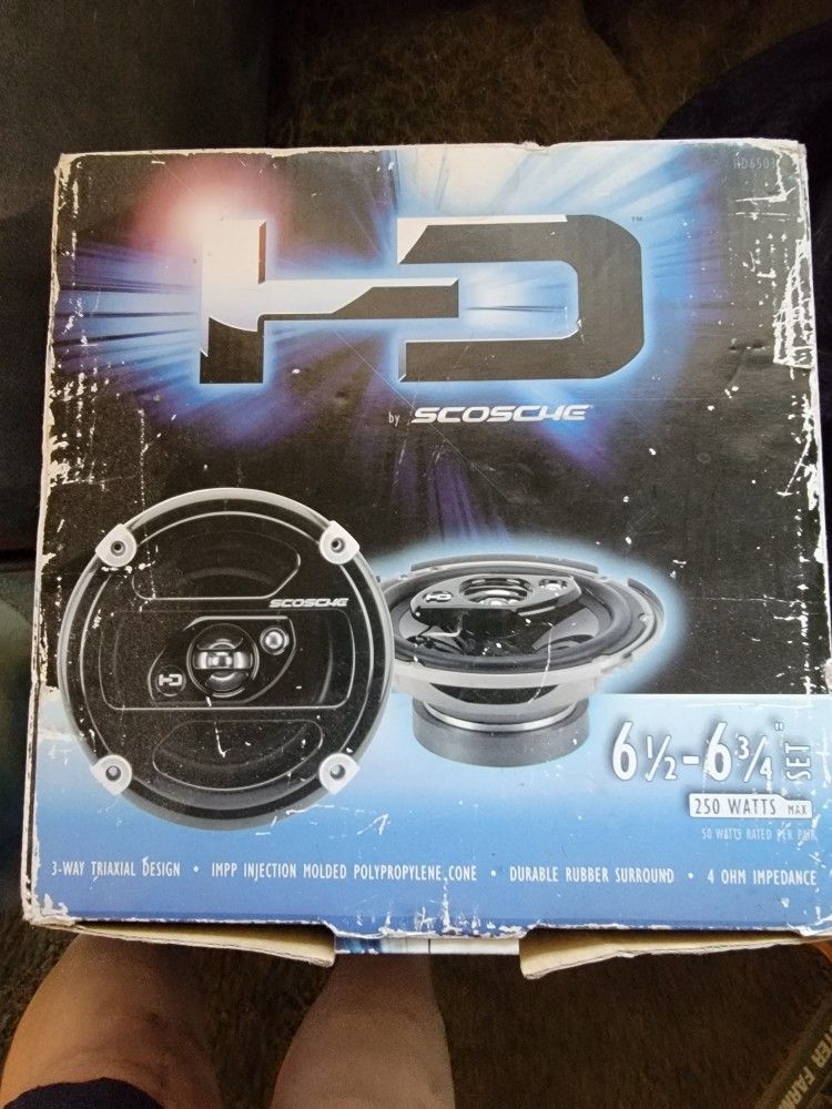New Schoche Speakers Just Opened Box