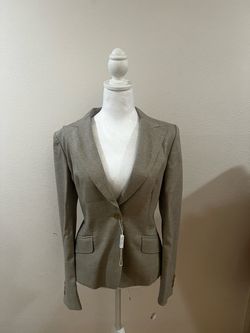 maxmara single button blazer