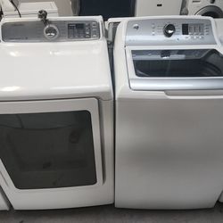 G. E Washer And Electric Dryer 