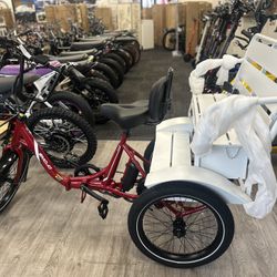 EMojo Dexter Electric Trike W/ Bench