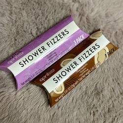 April Spa Bath & Shower brand Shower Fizzers 3 pack x2 (NWT)