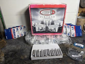 NEW CP-CARRILLO ARIAS BULLIT PERFORMANCE SERIES PISTON/RING SET FOR CHEVROLET SB 427 LS7 MOTOR