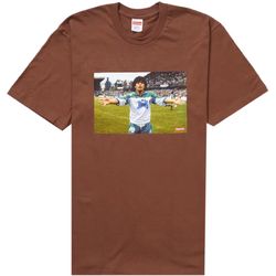 Supreme Maradona Brown Tee