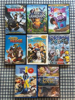 DreamWorks & Animated Movie Collection – 8 Movies