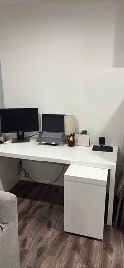 IKEA L shape desk