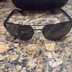 Ray-Ban mens Rectangular Sunglasses polarized