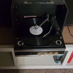 1960s Admiral Dual Speaker Suitcase Record Player