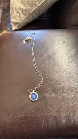 Versace silver chain