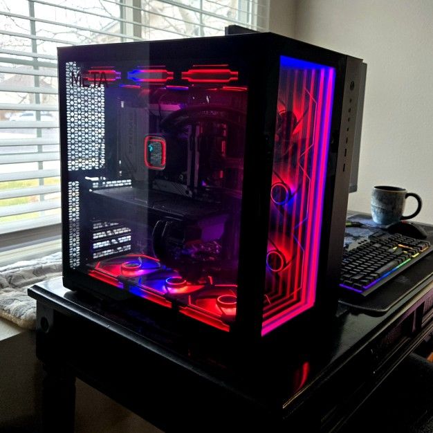 High End Gaming PC With RYZEN 7800X3D CPU With AMD RX 7900XT 