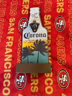 Corona Bottle Opener w/ cap catcher