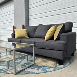 Orson Gray Couch(Free Delivery)