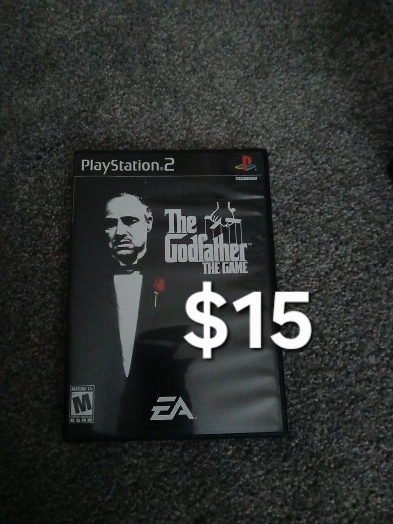 Ps2 THE GODFATHER $15